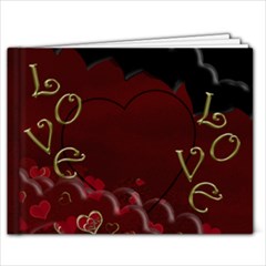 Red Love Book - 7x5 Photo Book (20 pages)