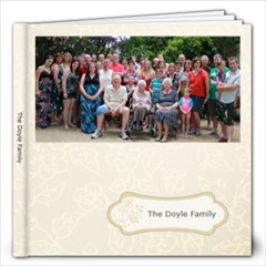 The Doyle Family PhotoBook - 12x12 Photo Book (20 pages)