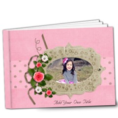 9x7 (DELUXE) : Love is YOU! any theme - 9x7 Deluxe Photo Book (20 pages)