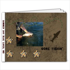 The Blue Lakes - 7x5 Photo Book (20 pages)