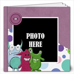 Monster Party 12x12 Book - 12x12 Photo Book (20 pages)