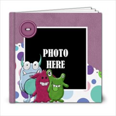 Monster Party 6x6 Book - 6x6 Photo Book (20 pages)