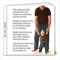 daddy me - 8x8 Photo Book (20 pages)