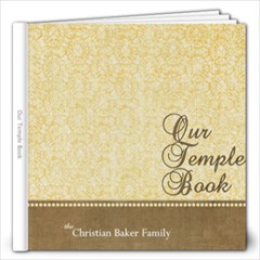 Our Temple Book - 12x12 Photo Book (20 pages)