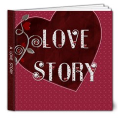 Love Story - 8x8 Deluxe Photo Book (20 pages)