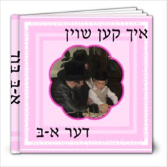 Alef Beis round - 8x8 Photo Book (20 pages)