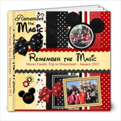 Disney Book 2012 - 8x8 Photo Book (20 pages)