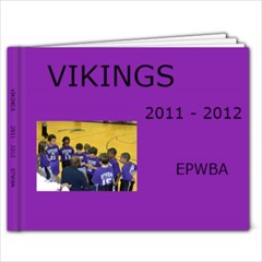 Vickings photo album - 11 x 8.5 Photo Book(20 pages)