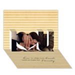 Hands for Eternity card - I Love You 3D Greeting Card (7x5)