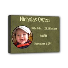 Mini Canvas 7  x 5  (Stretched) 