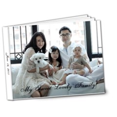 A Sweet Lovely Family 2011 - 7x5 Deluxe Photo Book (20 pages)
