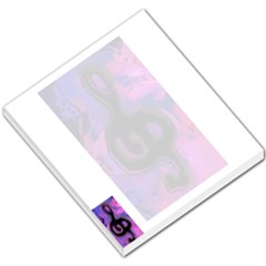 musical graffiti  2  -memo pad - Small Memo Pads