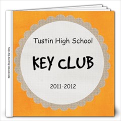 Key Club Book2 - 12x12 Photo Book (20 pages)