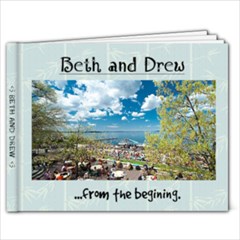 BETH AND DREW - 9x7 Photo Book (20 pages)