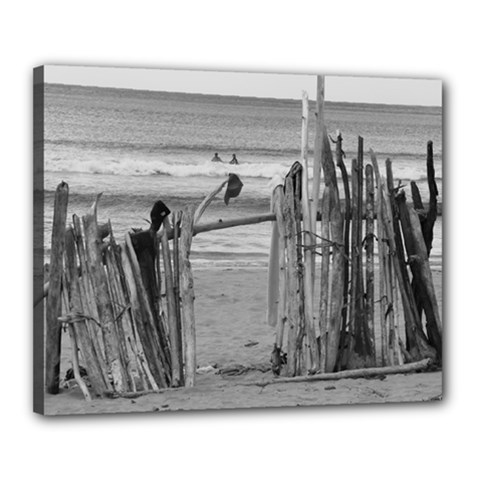 Sticks bw - Canvas 20  x 16  (Stretched)