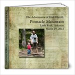 Pinnacle Mountain book - 8x8 Photo Book (20 pages)