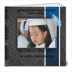 Olivia Graduation - 8x8 Photo Book (20 pages)