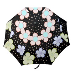 Flowers are fun Folding Umbrella