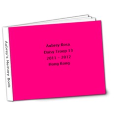 Aubrey New Daisy Memory - 7x5 Deluxe Photo Book (20 pages)