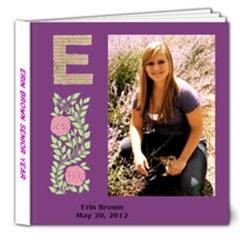 Erin s senior book - 8x8 Deluxe Photo Book (20 pages)