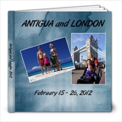 Antigua/London 2012 - 8x8 Photo Book (20 pages)