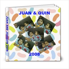 Juan and Quin 2008 - 6x6 Photo Book (20 pages)