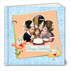 Happy Birthday 8x8 Photo Book  - 8x8 Photo Book (20 pages)