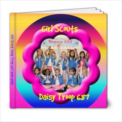 Girl Scout Gift - 6x6 Photo Book (20 pages)