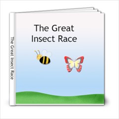 The Great Insect Race - 6x6 Photo Book (20 pages)