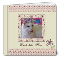 Wild Iris Deluxe 8x8 (20 Pages) Book
