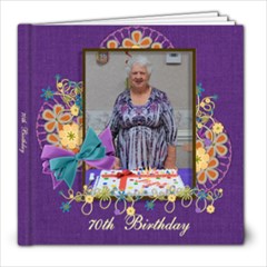 70th Birthday - 8x8 Photo Book (20 pages)
