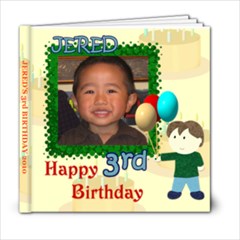 Jered s 3rd birthday - 6x6 Photo Book (20 pages)