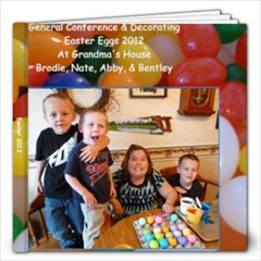 Easter 2012 - 12x12 Photo Book (20 pages)
