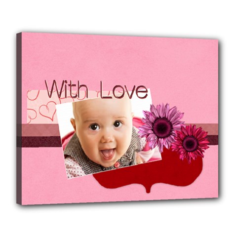 with love - Canvas 20 x 16 (Stretched) with love - Canvas 20 x 16 (Stretched)