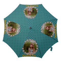 beautiful girl - Hook Handle Umbrella (Medium)