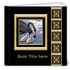 Black And Gold  Deluxe 8x8 Book (20 Pages)