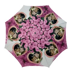Pink Reflections Golf Umbrella
