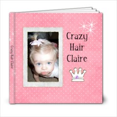 Cazy Hair Claire - 6x6 Photo Book (20 pages)