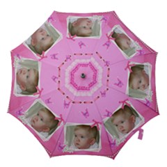 Pink Princess Small Hook Handle Umbrella - Hook Handle Umbrella (Small) Pink Princess Small Hook Handle Umbrella - Hook Handle Umbrella (Small)