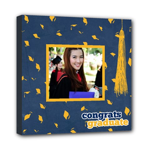 Graduation Canvas Art - Mini Canvas 8  x 8  (Stretched)