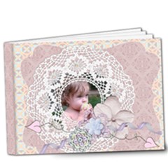 9x7 Deluxe Photo Book-spingtime/baby/any theme! - 9x7 Deluxe Photo Book (20 pages)