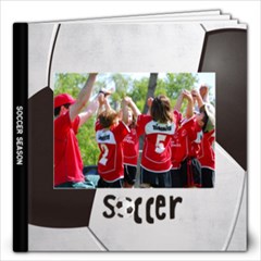Soccer/Football 8x8 Deluxe Photo Book - 12x12 Photo Book (20 pages)
