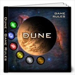 Dune Rules V2.9j (Scott Art) - 12x12 Photo Book (20 pages)