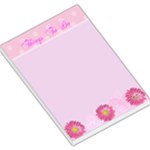 Pink Daisy Things to do Memo Pad - Large Memo Pads