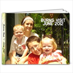 Burns Visit June 2012 - 7x5 Photo Book (20 pages)