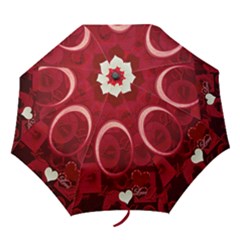 Love Red folding umbrella