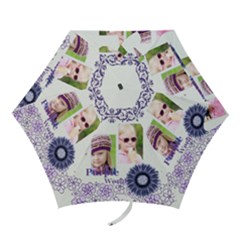 purple world - Mini Folding Umbrella