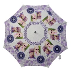 purple world - Hook Handle Umbrella (Large)