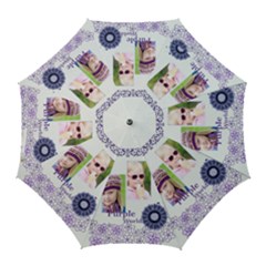 purple world - Golf Umbrella