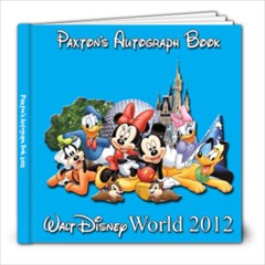Autograph book - 8x8 Photo Book (20 pages)